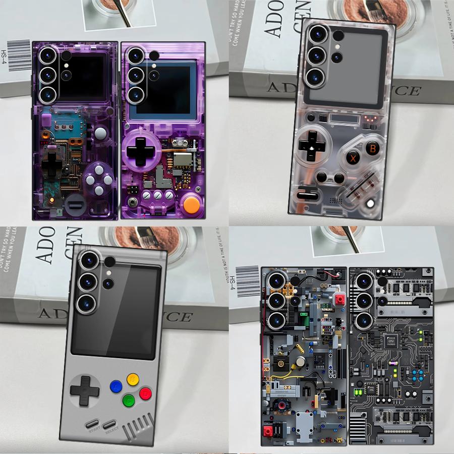Gaming Console For Phone - Casing Handphone Konsol Game Ungu untuk