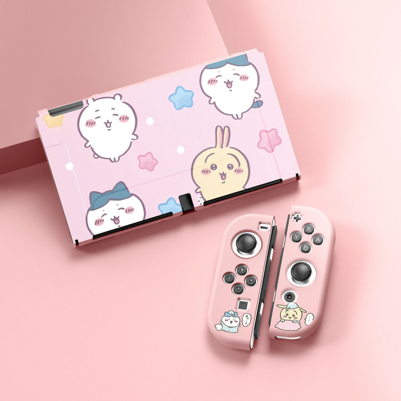 Gaming Console Nintendo Switch Oled Model - Casing Pelindung Kartun Chiikawa untuk Nintendo