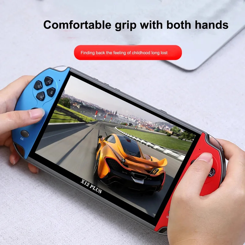 Gaming Console X12 - Konsol Game Portabel X12 Plus, Layar