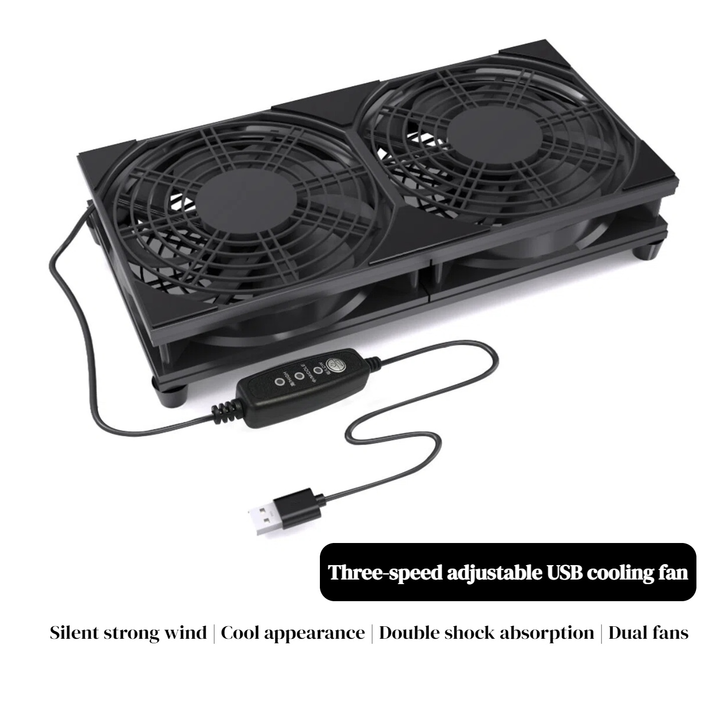 Gaming Console For Pc - Kipas Pendingin USB Ganda dengan Kontrol