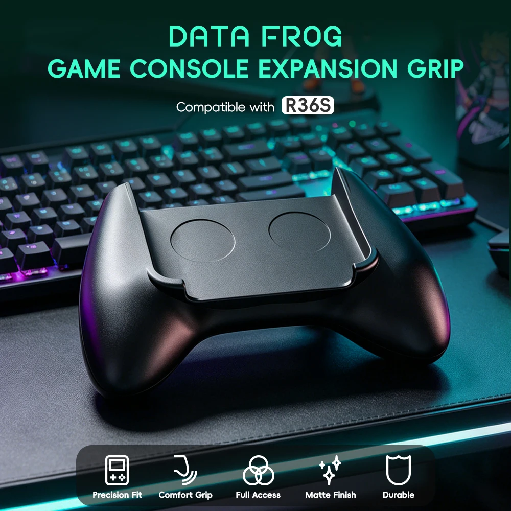 Gaming Console Vintage - Pegangan Game Ergonomis Data Frog R36S,