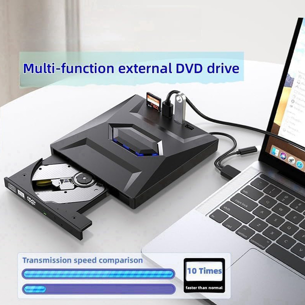 Gaming Console For Pc - Pemutar Eksternal USB 3.0 7-in-1 DVD