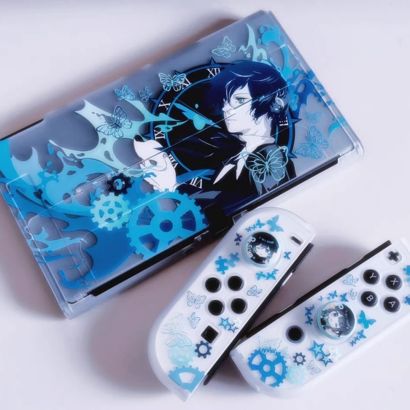 Nintendo Console Switch 2 - Casing Semi Transparan Persona 3 Makoto