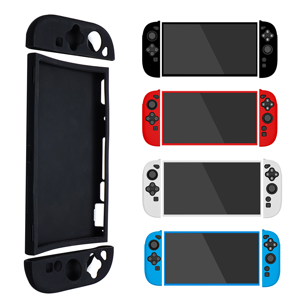 Gaming Console Nintendo Switch 2 - Casing Karet Penutup Silikon Lembut Terpisah