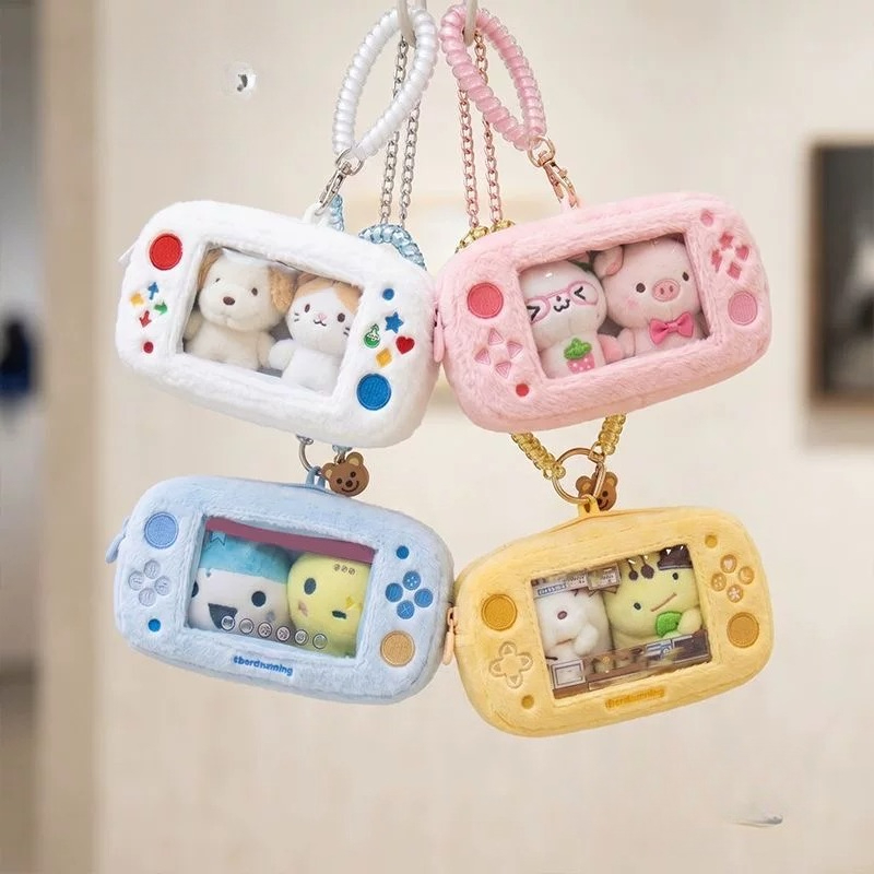 Gaming Console Organizer - Tas Penyimpanan Bentuk Konsol Game Lucu,