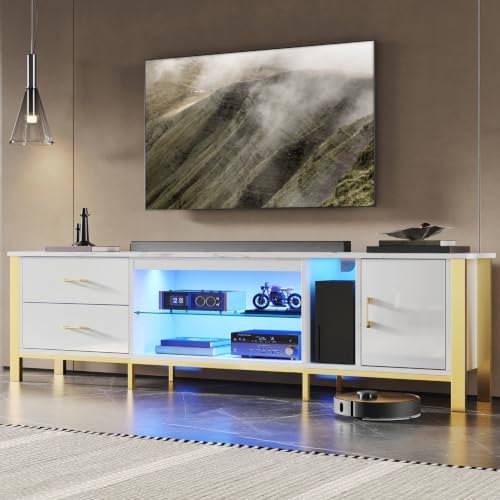 Gaming Console Room - Meja TV untuk TV 75/80/85 inci,