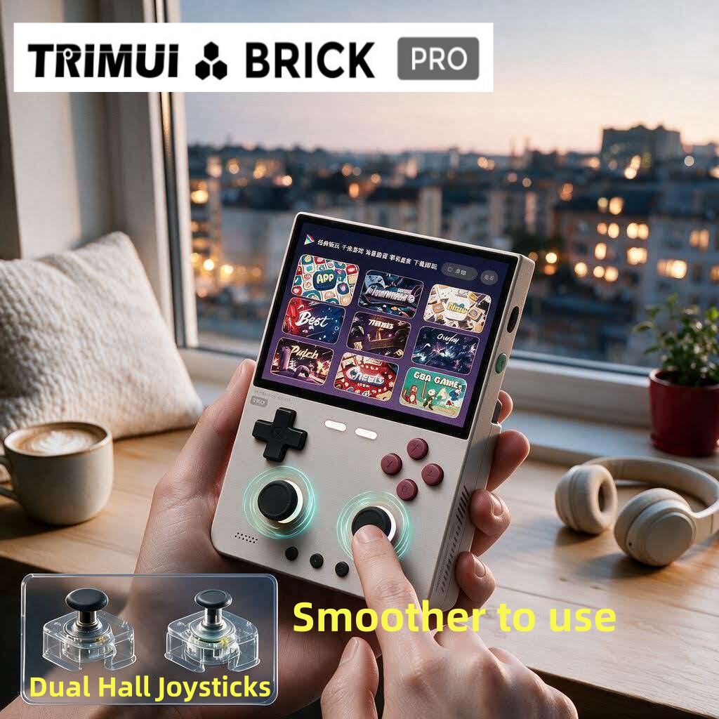 Gaming Console Bluetooth - Konsol Game Genggam TRIMUI BRICK PRO