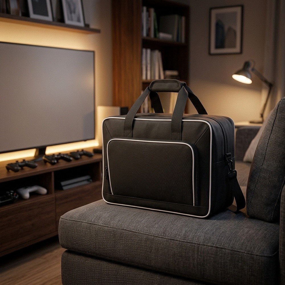Gaming Console Organizer - Tas Penyimpanan Konsol PS5, Tas Tangan