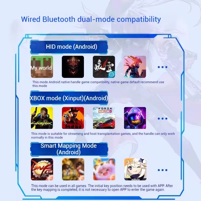 Kontrol Gamepad untuk Ponsel A - Gaming Console Bluetooth ulasan dan harga
