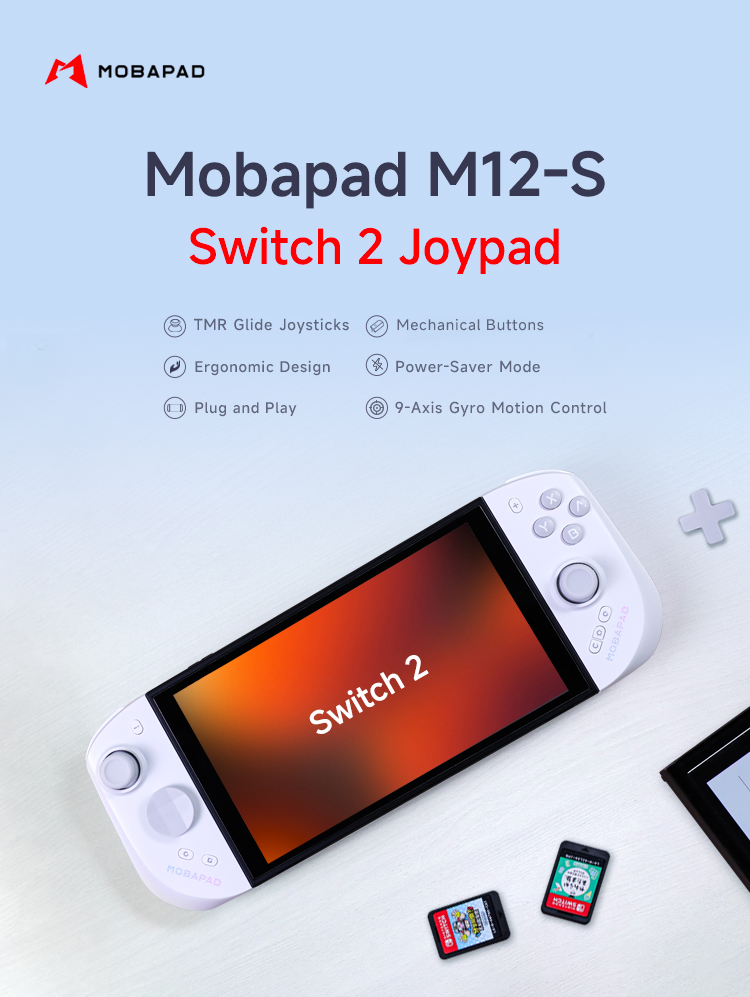 MOBAPAD M12 S Joycon Gaming Co - Gaming Console Bluetooth ulasan dan harga