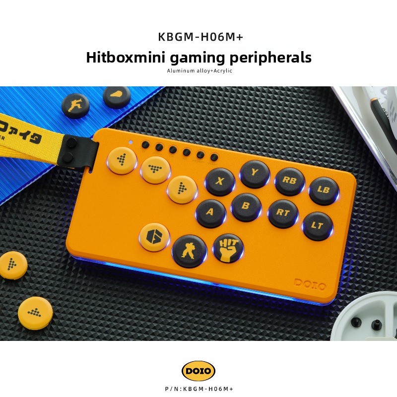 DOIO KBGM-H06M+ Keyboard Gamin - Gaming Console Keyboard ulasan dan harga