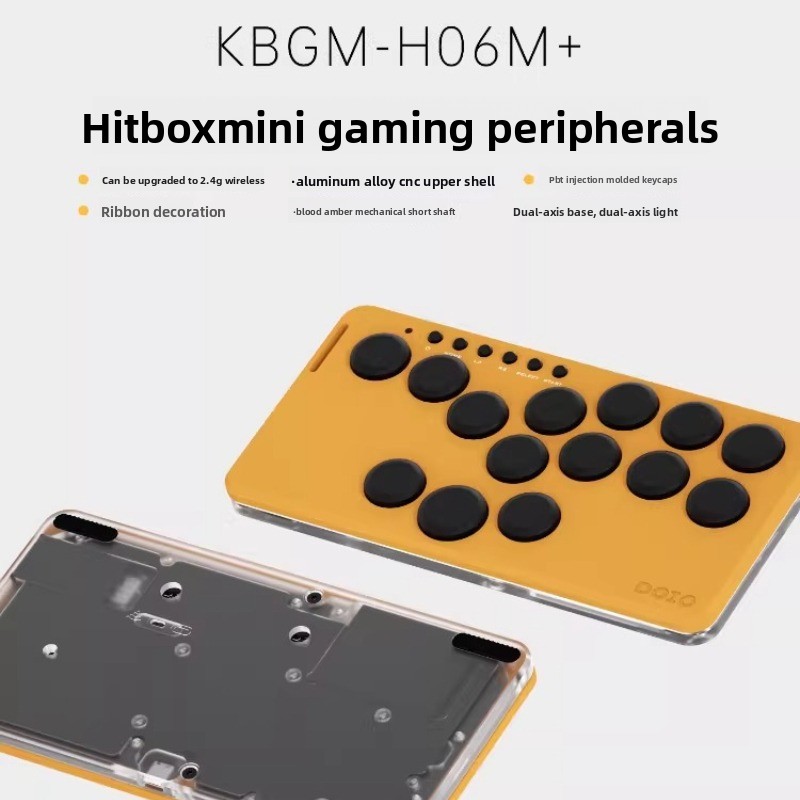DOIO KBGM-H06M+ Keyboard Gamin - Gaming Console Keyboard ulasan dan harga