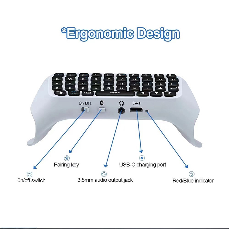 Keyboard Bluetooth Nirkabel un - Gaming Console Keyboard ulasan dan harga
