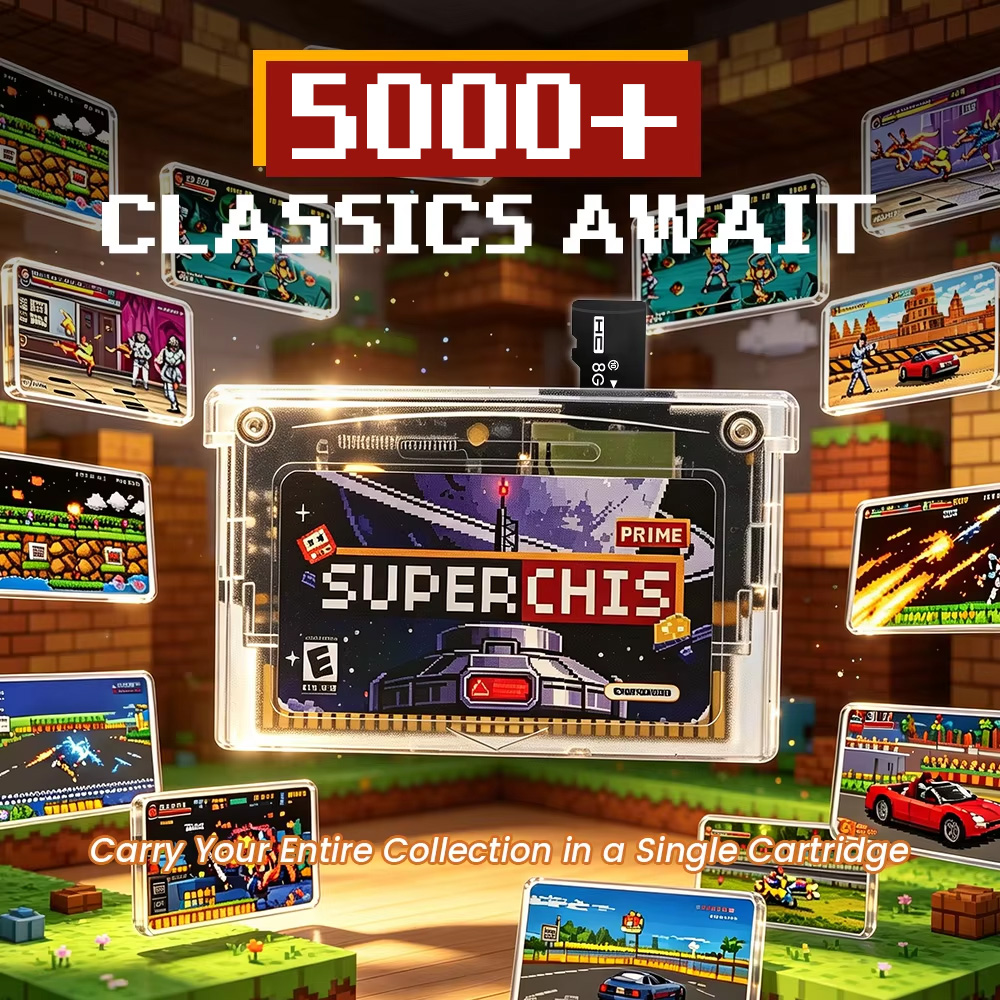 Kartrid Game Retro Superchis F - Gaming Console Vintage ulasan dan harga