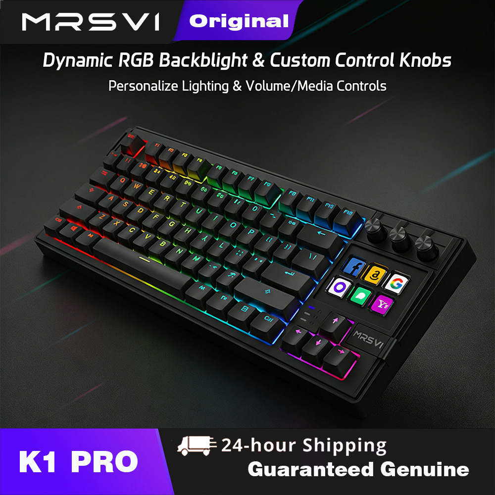 MRSVI K1 Pro AI Stream Deck Ga - Gaming Console Keyboard ulasan dan harga