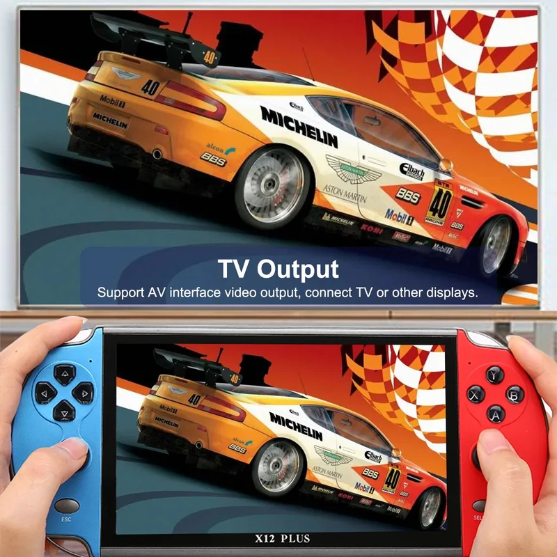 Konsol Game Portabel X12 Plus, - Gaming Console X12 ulasan dan harga