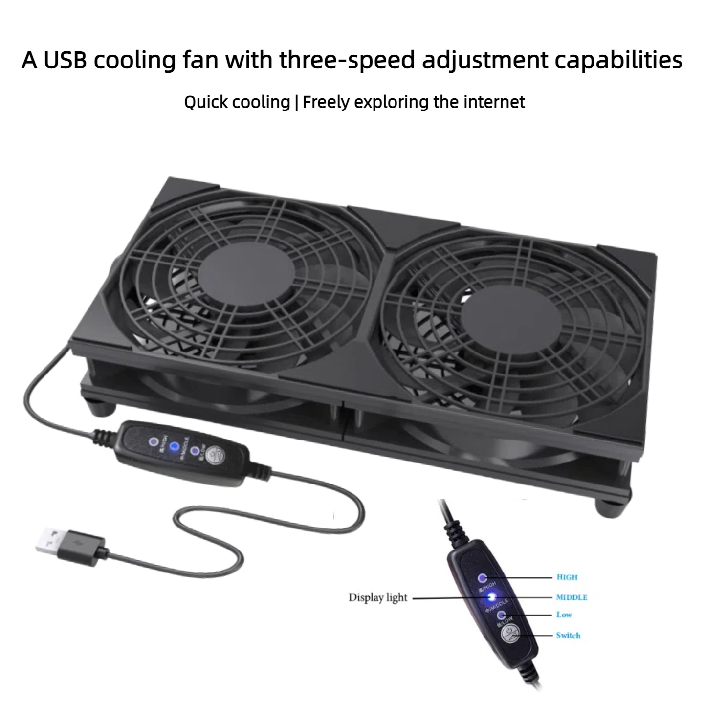 Kipas Pendingin USB Ganda deng - Gaming Console For Pc ulasan dan harga