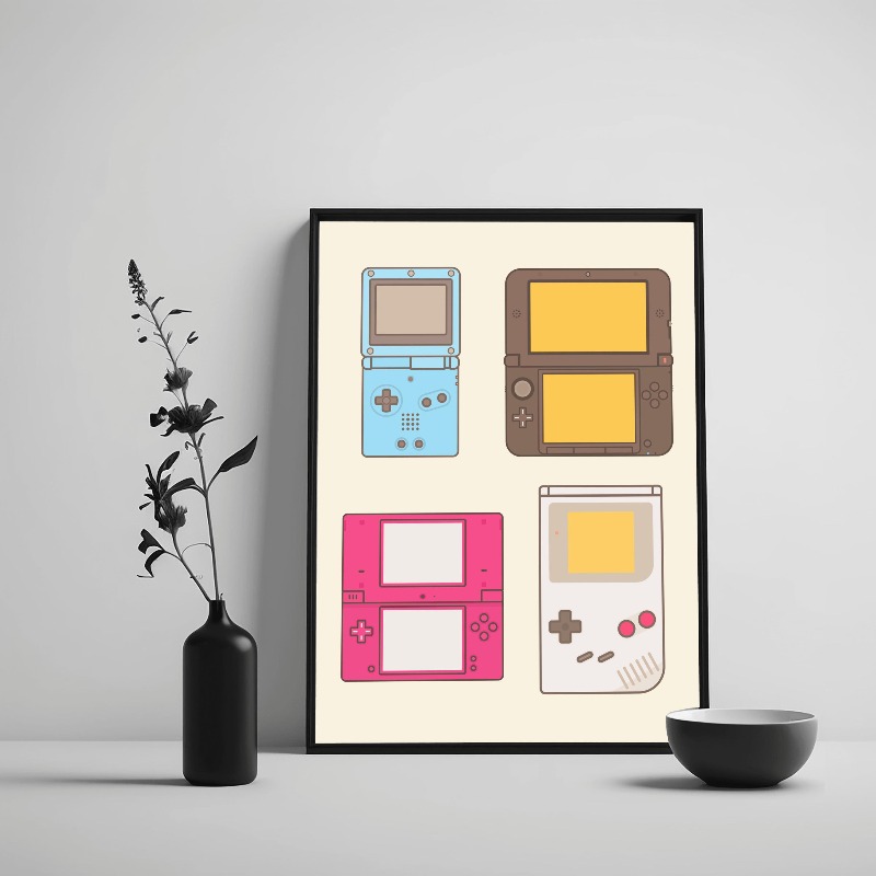 Poster Evolusi Perangkat Gengg - Evolution Gaming Console ulasan dan harga