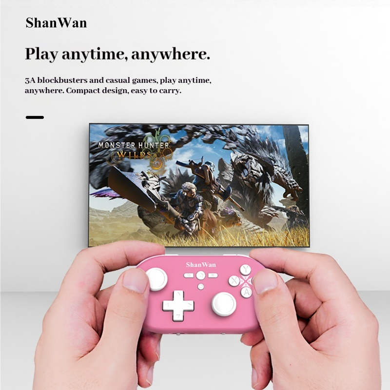 Pengontrol Game Portabel Mini  - Gaming Console Bluetooth ulasan dan harga