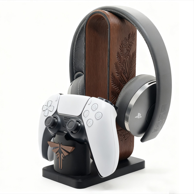 Penyangga Earphone Bertema Ani - Gaming Console Table ulasan dan harga