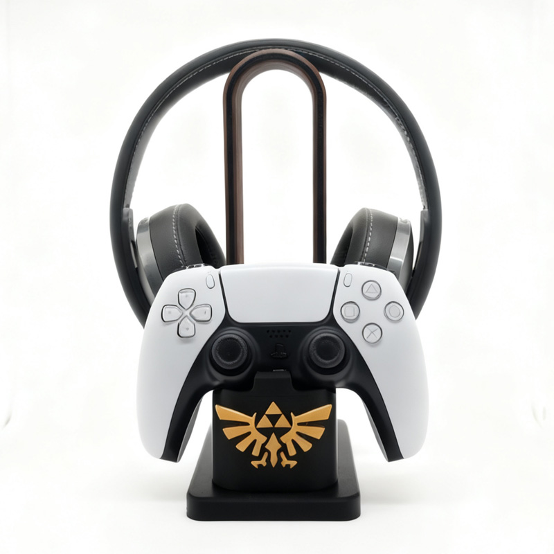 Penyangga Earphone Bertema Ani - Gaming Console Table ulasan dan harga