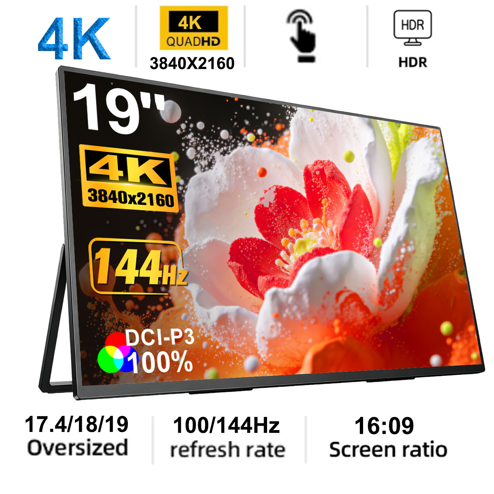 Monitor Portabel Gaming 4K 17. - Gaming Console Connect With Phone ulasan dan harga