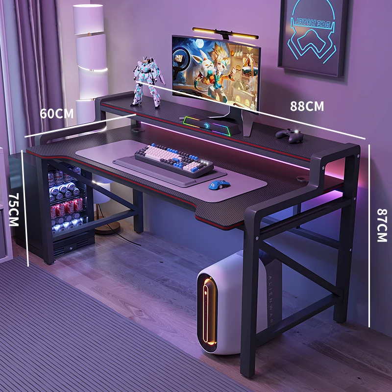 Meja Komputer Gaming, Alas Mou - Gaming Console Table ulasan dan harga