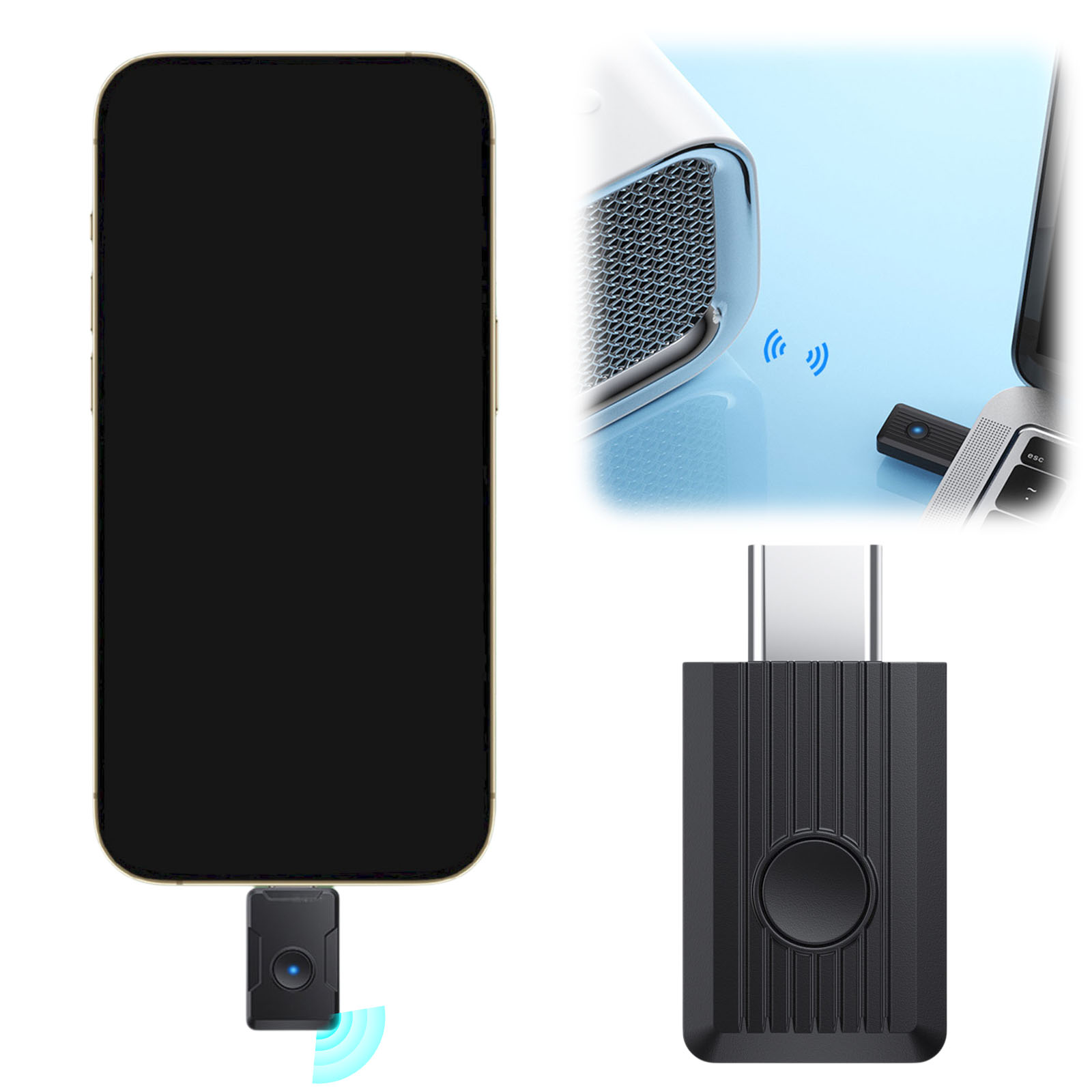 Dongle USB Tipe C 6.0 Kompatib - Gaming Console Bluetooth ulasan dan harga