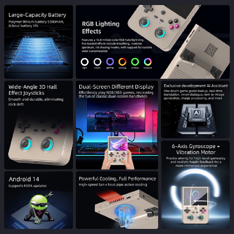 Konsol Game Genggam Rg477v Per - Gaming Console For Android Tv ulasan dan harga
