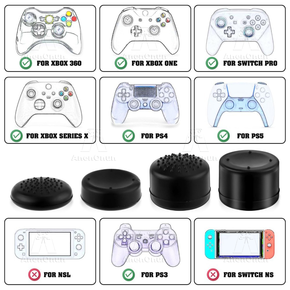 8 buah tutup pengontrol pegang - Gaming Console For Pc ulasan dan harga