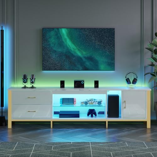Meja TV untuk TV 75/80/85 inci - Gaming Console Room ulasan dan harga