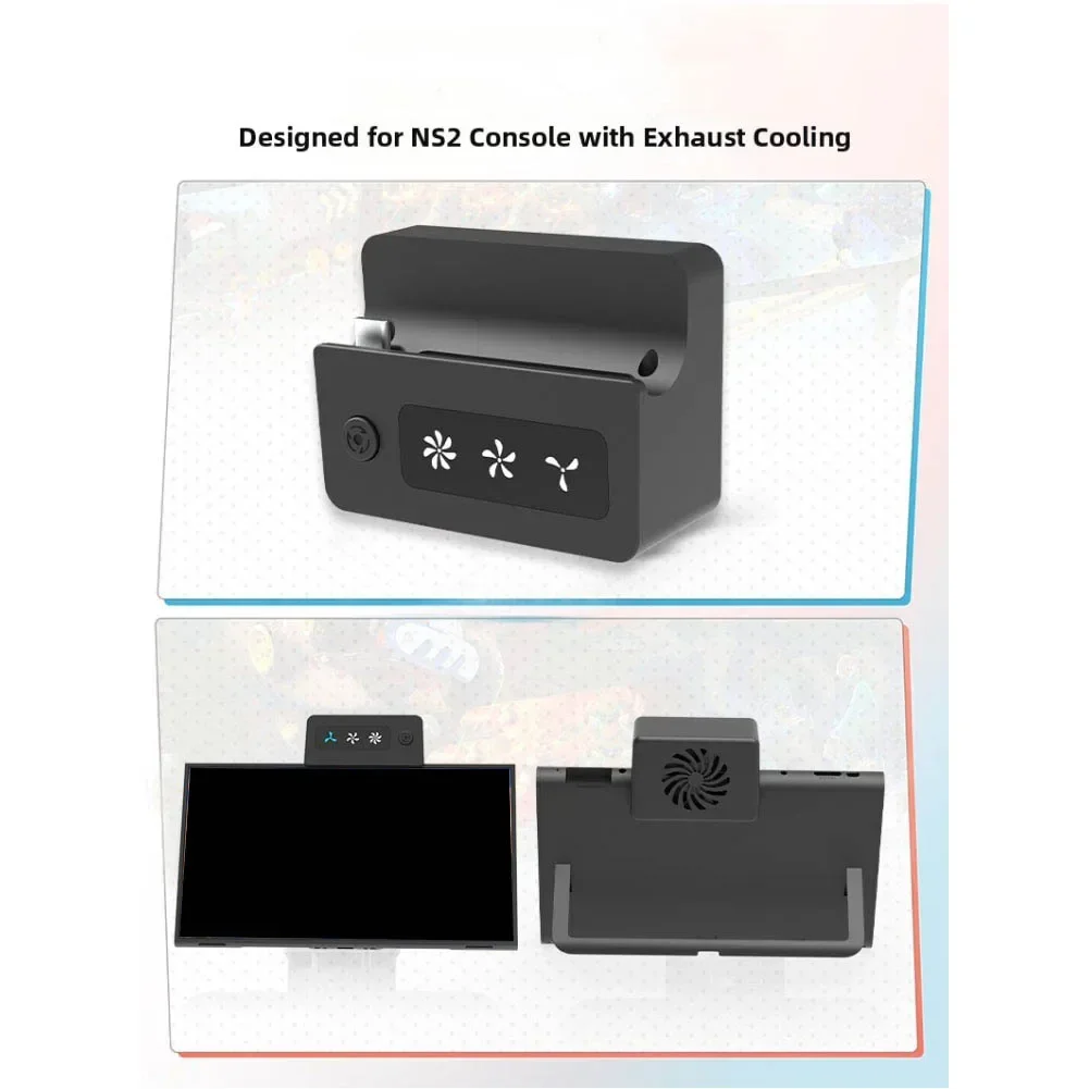 1 Buah Kipas Pendingin Host Ga - Gaming Console Nintendo Switch 2 ulasan dan harga