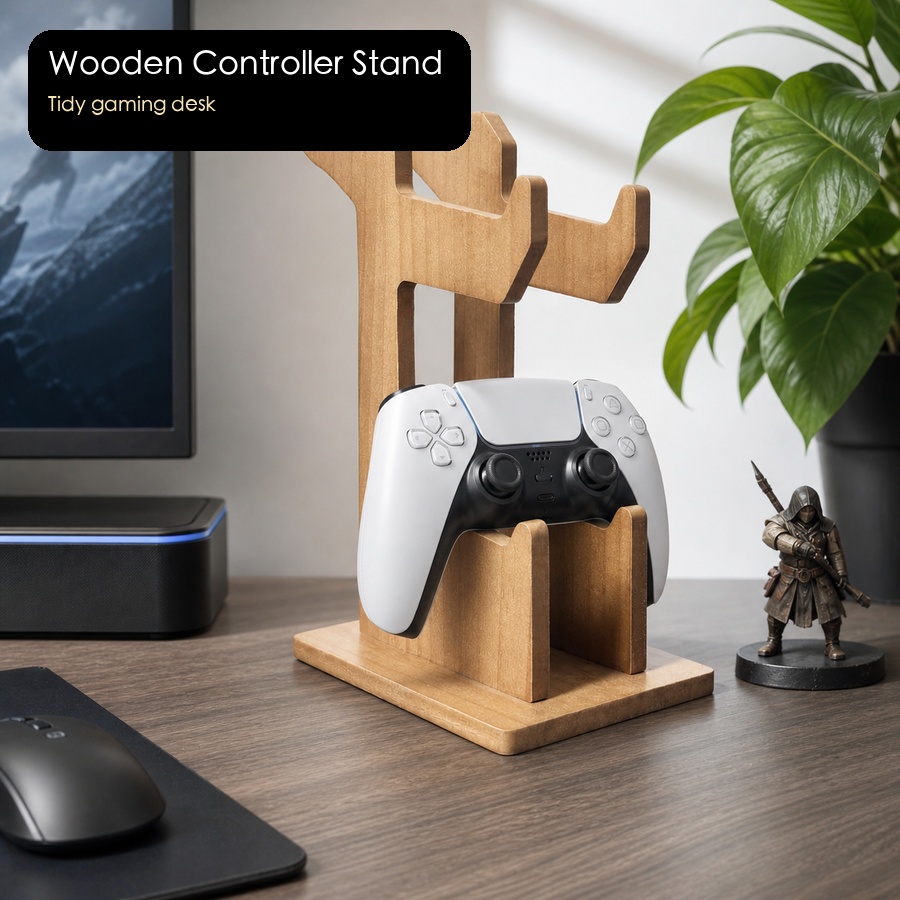 Rak Pajangan Kontroler Game Ka - Gaming Console Organizer ulasan dan harga