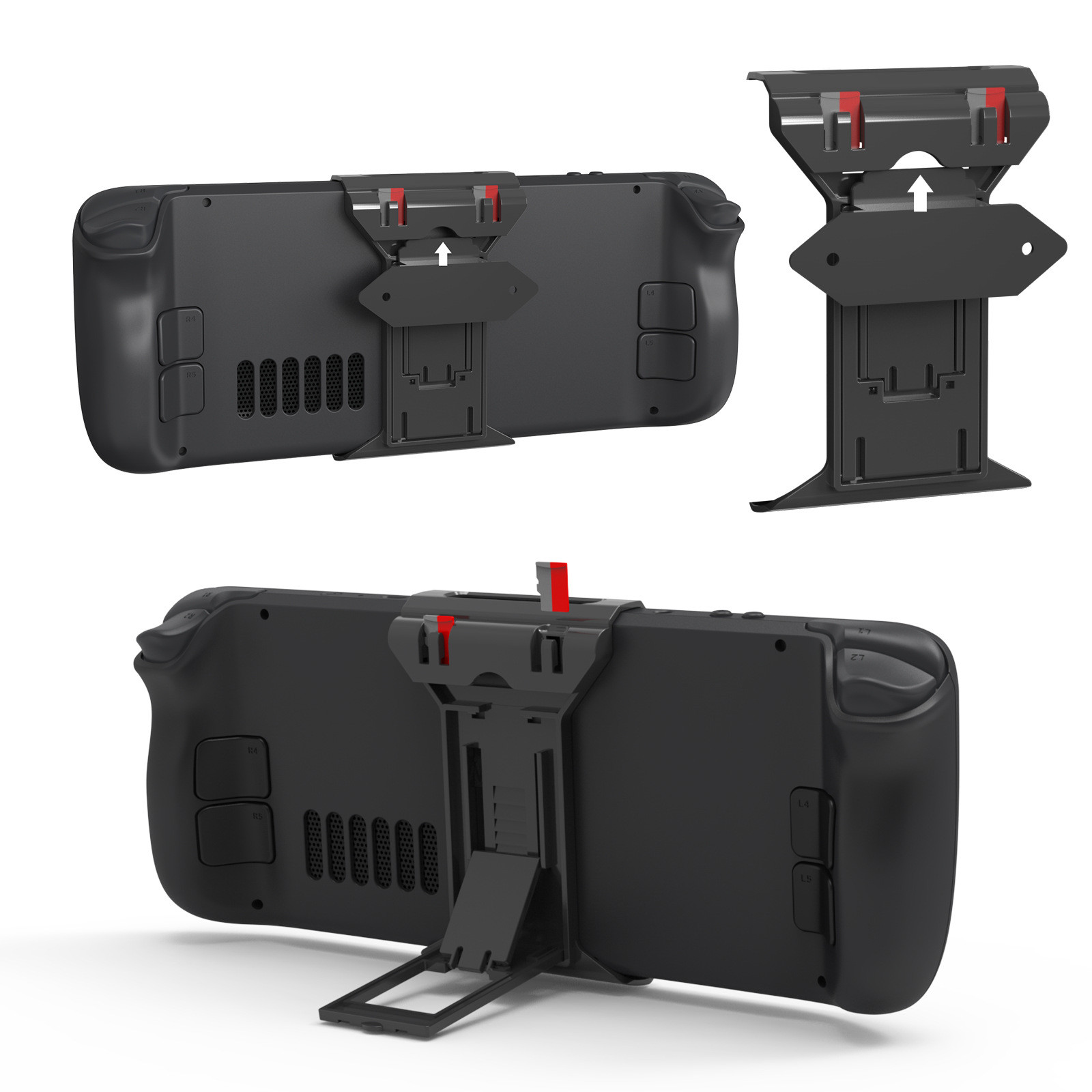 Penyangga Desktop Dapat Dilipa - Gaming Console Organizer ulasan dan harga