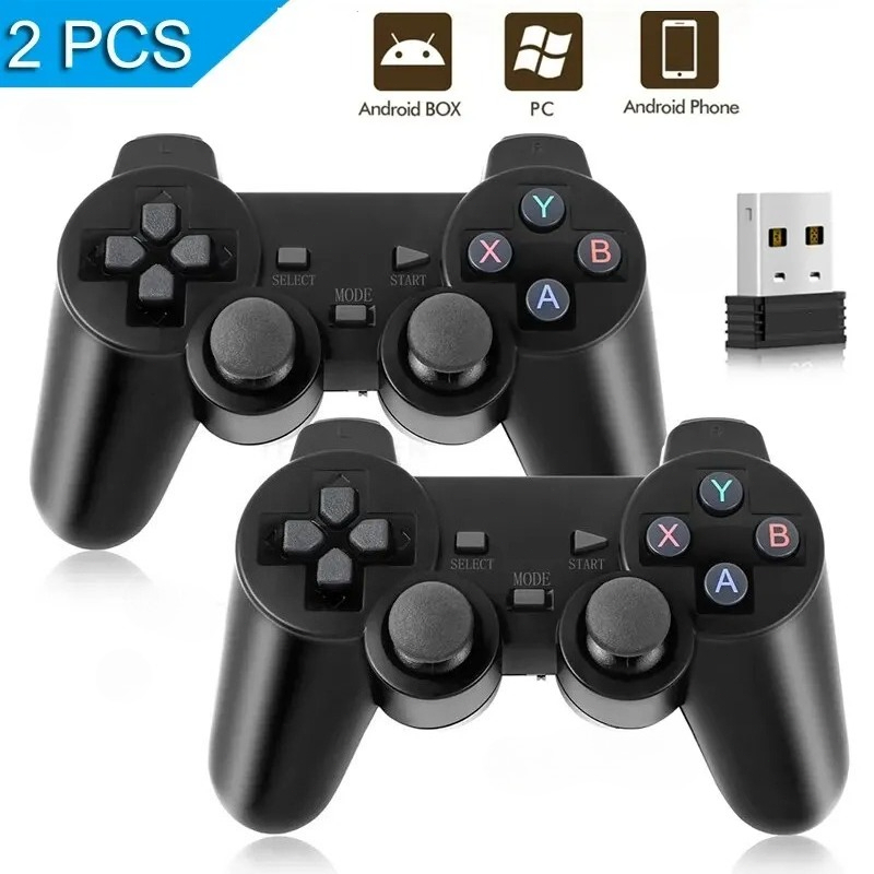 Pengontrol Game Nirkabel 2.4GH - Gaming Console For Android Tv ulasan dan harga