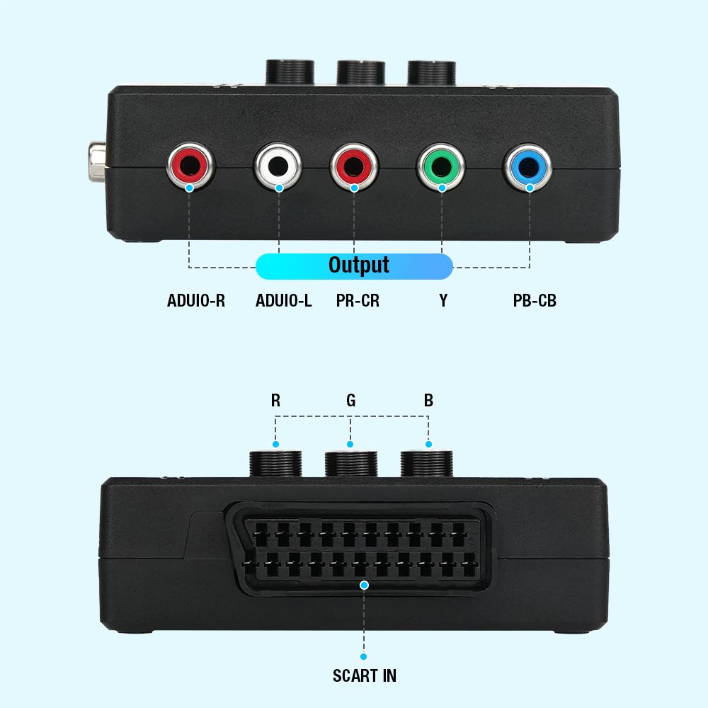 Konverter Komponen RGBS VGA ke - Gaming Console Vintage ulasan dan harga